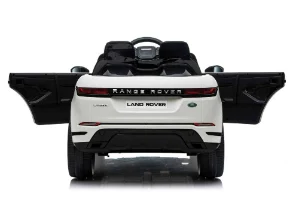 ג'יפ ממונע לילדים ריינג' רובר 12V צבע לבן - RANGE ROVER