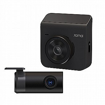 מצלמת דרך קדמית ואחורית לרכב 70mai Dash Cam A400-1