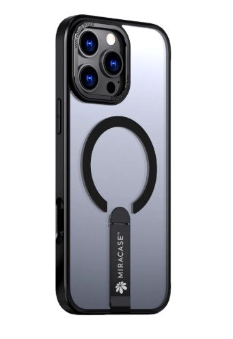 קייס לטלפון נייד מירקייס דגם Mirastand עבור iPhone 16 Pro Max שחור