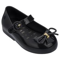 מיני מליסה- נעלי בובה- שחור פפיון זהב