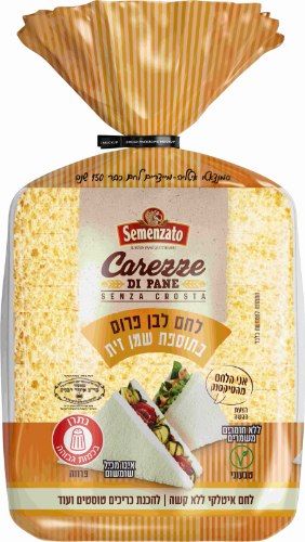 לחם לבן ללא קשה 400 גרם - semenzato
