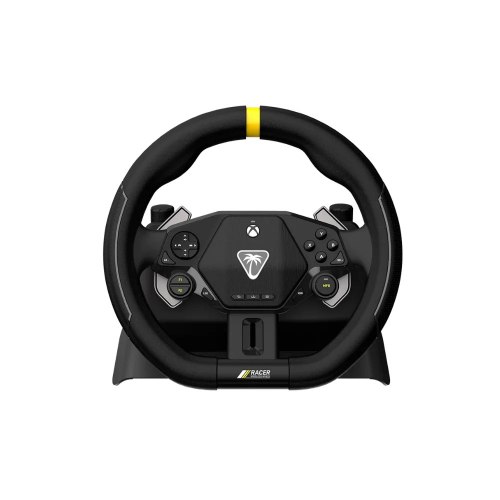 הגה מרוצים אלחוטי Turtle Beach Racer Wireless Wheel עם 2.4GHz ועד 30 שעות ל-Xbox/PC