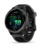 אפור כהה - שעון דופק וטריאתלון 42mm חכם גרמין פוראנר Garmin Forerunner 570