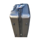 סט 3 מזוודות איכותיות SWISS ALPS - צבע אפור כהה