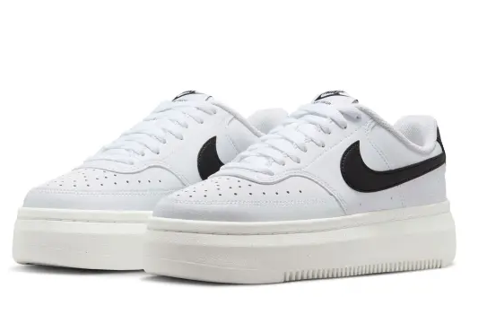 נעלי Nike Court Vision Alta לבן שחור