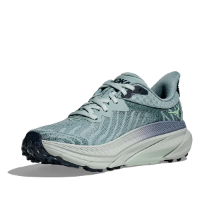 HOKA Challenger WIDE 7 נעלי ספורט נשים הוקה צלנג'ר 7 רחבות בצבע ירוק דרוזי/תכלת | HOKA