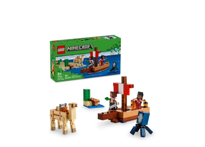 מסע ספינת הפיראטים לגו Lego Minecraft-21259