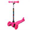 ורוד - קורקינט 3 גלגלים Pro Wheels כולל כידון מתכוונן לילדים בצבעים לבחירה