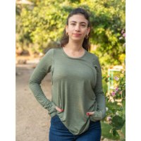 חולצת רומי שרוול ארוך - מחברת IMAHOT