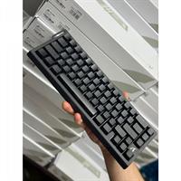 מקלדת גיימינג Attack Shark X68HE Side Printed שחור טופוגרפי - ללא חריטה בעברית