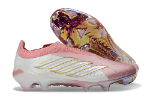 עם גרב - נעלי כדורגל אדידס PREDATOR LZ לבן ורוד
