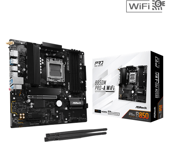 לוח אם – ASRock B850M Pro-A WiFi