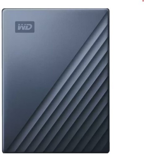 כונן חיצוני ניידבצבע כחולWestern Digital My Passport Ultra 6TB USB-C