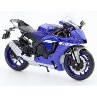 דגם אופנוע ימאהה סופר ספורט 1000 - RMZ 2022 YAMAHA YZF-R1 1:12