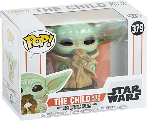 בובת פופ  #379 Funko Pop! Star Wars: The Mandalorian - The Child with Frog