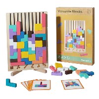 פאזל טטריס מעץ WoodTris