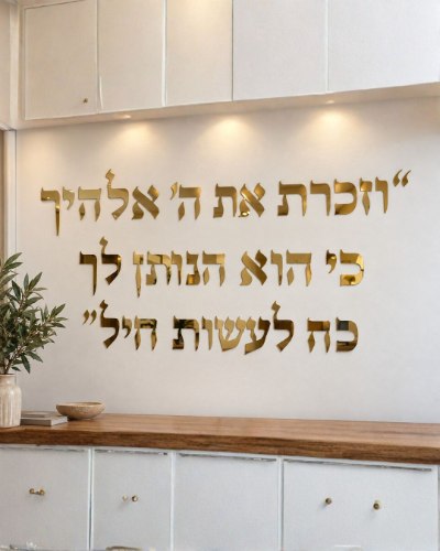 ״וזכרת את ה׳…״