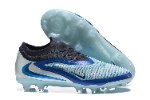 עם גרב - נעלי כדורגל Nike Phantom Elite FG כחול תכלת