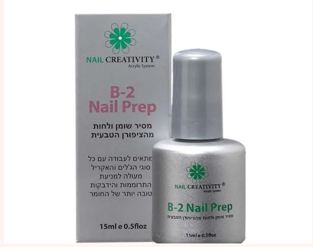 מסיר שומן ולחות מהציפורן הטבעית NailCreativity- 15 מ״ל