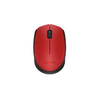 עכבר אלחוטי Logitech M171 צבע אדום