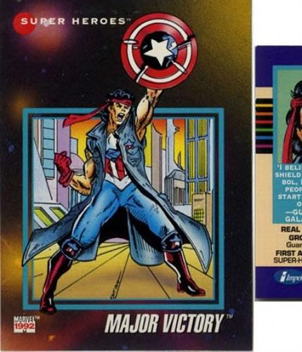 קלף בודד מארוול marvel - major victory - Universe Series 3 - 10