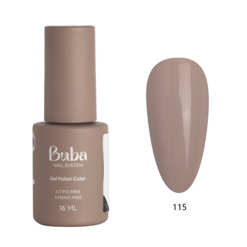 לק ג׳ל בובה Buba HEMA FREE גוון 115