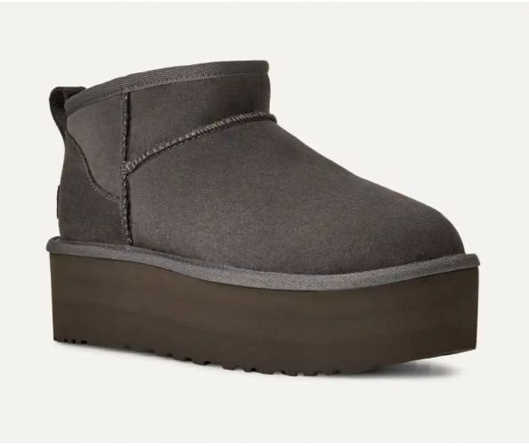 UGG- קלאסיק אולטרה מיני פלטפורם 1135092 אפור