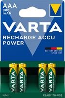 VARTA נטענות 800MAH *4 AAA