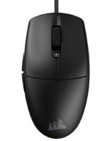 עכבר גיימינג חוטי Corsair M55 Lightweight – מבט עליון על עכבר גיימינג שחור