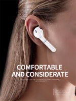 אוזניות Bluetooth אלחוטיות סטריאו TWS עם צג דיגיטאלי וטעינה אלחוטית