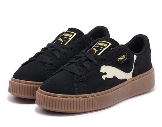 סניקרס פומה Puma Suede Platform שחור