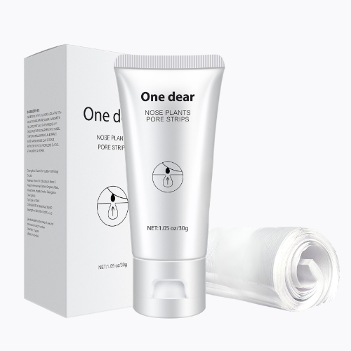white mask מסכה + רצועות לניקוי עמוק שחורים וחטטים