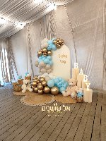 קיר צילום לברית שער בלונים חלומי - הזמנה בתיאום אישי בלבד