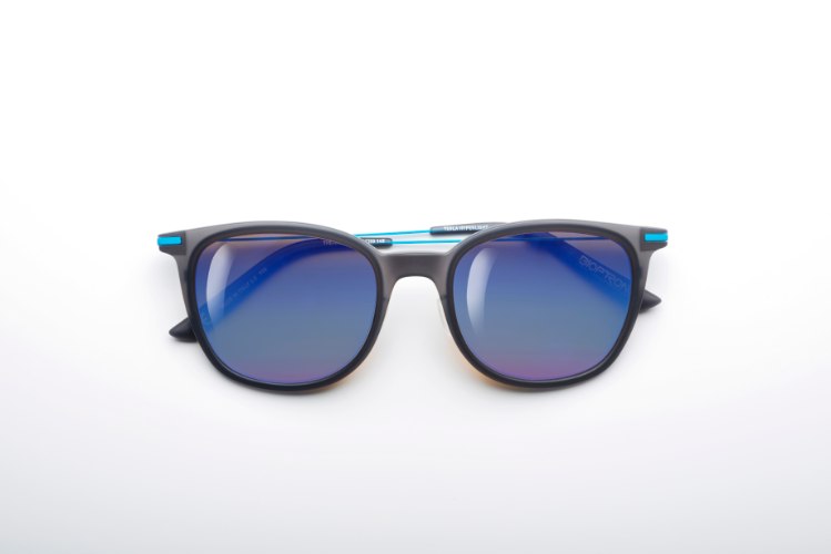 משקפי היפרלייט (נגד קרינה) עם אפקט מראה דגם THE-0101BU, MRBU צבע כחול