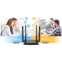 נתב ראוטר Edimax BR-6476 AC1200 Wi-Fi 5 Dual Band