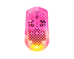 עכבר גיימינג אלחוטי SteelSeries Aerox 3 WL Gen 2 Magenta Haze Edition שחור