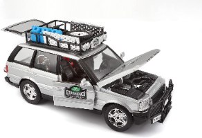 מכונית בוראגו ראנג' רובר כסופה Bburago Land Rover Range Rover 1/24