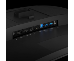 מסך גיימינג קעור Gigabyte M32QC QHD 1MS 170Hz VA 31.5 DCI-P3 8BITS HDR400