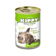 שימורים קיפי לחתולים מעדן פטה עוף וארנב 400 גרם - KIPPY CHICKEN RABBIT 400G