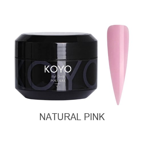 פוליג'ל קויו  50 מ"ל | KOYO NATURAL PINK