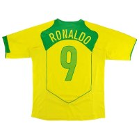 Brazil Home Shirt 2004 - Ronaldo