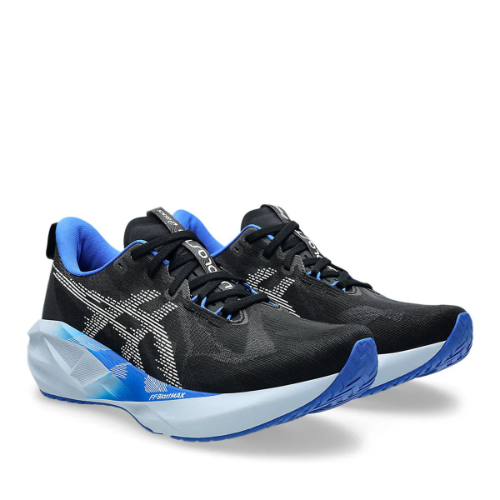 Asics Novablast 5 Men Black/White אסיקס נובה בלאסט לגברים שחור כחול