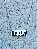 פונט 2 - שרשרת FUCK מלבנית