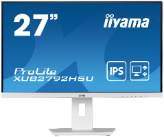 מסך מחשב IIYAMA 27" PROLITE FHD 4MS WITH SPEAKERS WHITE IPS