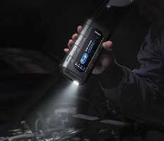 בוסטר התנעה לרכב טופדון V2200 Plus עם סוללת גיבוי ופנס מובנה