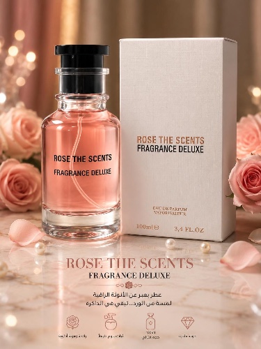 Fragrance Deluxe Rose The Scents רוז דה סנטס | א.ד.פ 100 מ״ל
