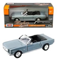 מוטורמקס פורד מוסטנג 1:24 – דגם אספנות איכותי Motormax Ford ½ Mustang Convertible 1964