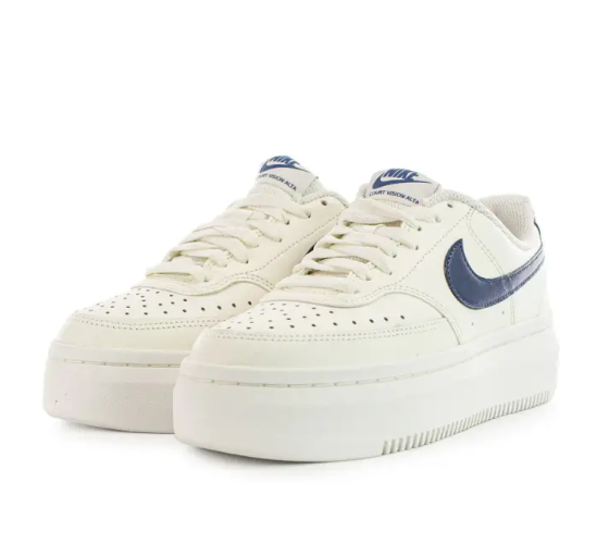 נעלי Nike Court Vision Alta לבן כחול