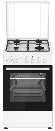תנור אפייה משולב כיריים PROVIEW PFSO50-WH