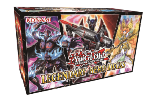 Yu-Gi-Oh! Legendary Hero Decks (Box Set) מארז קלפי יו-גי-הו TCG מקוריים